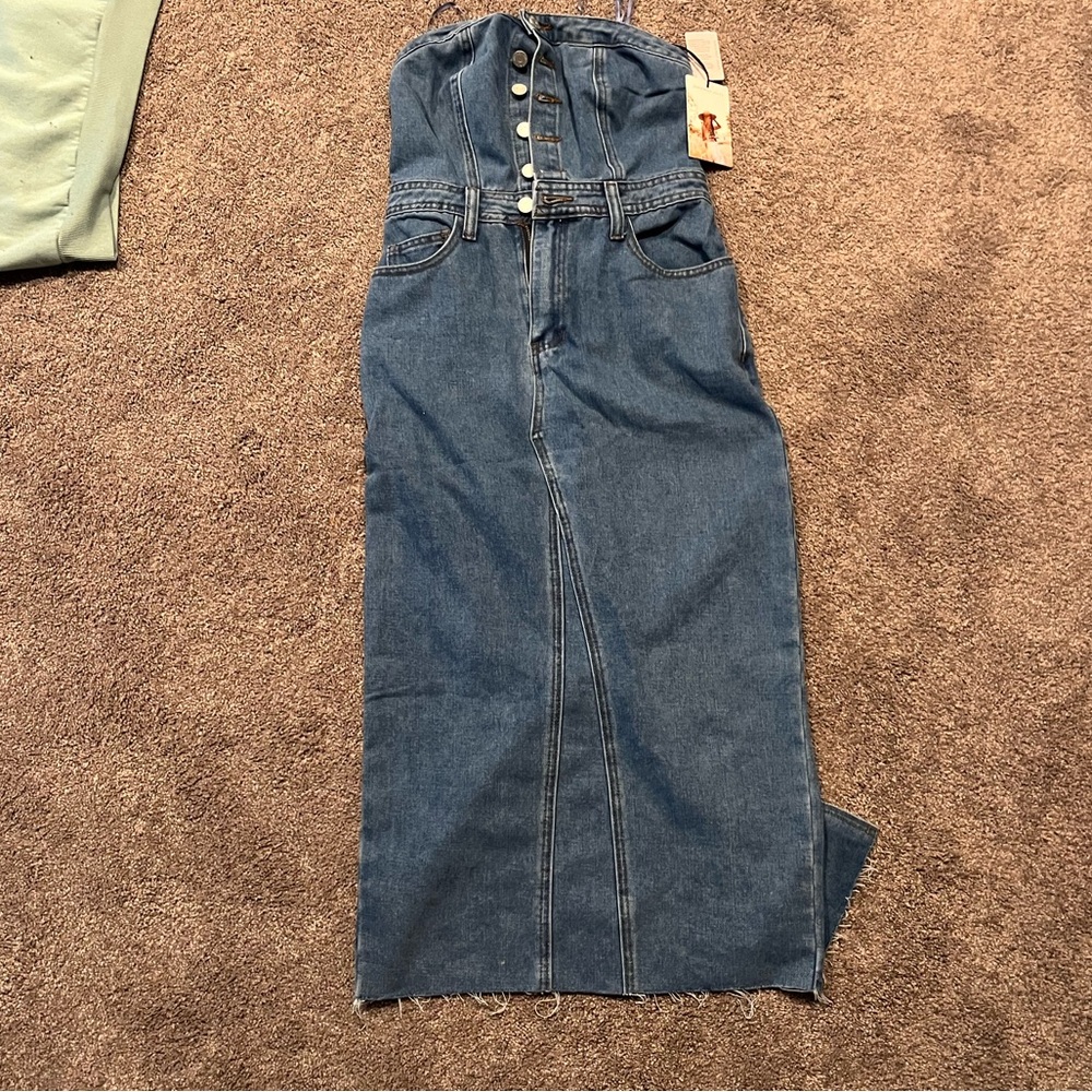 Sincerely Jules Blue Denim Dress - XS